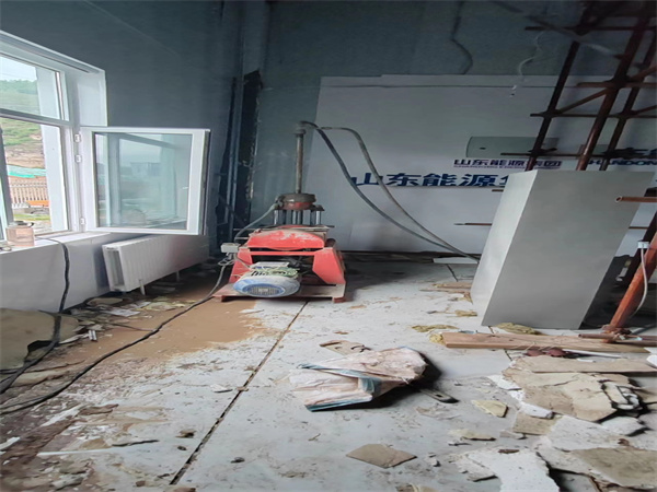 乾安地基基础下沉墙体裂缝加固注浆顶升施工